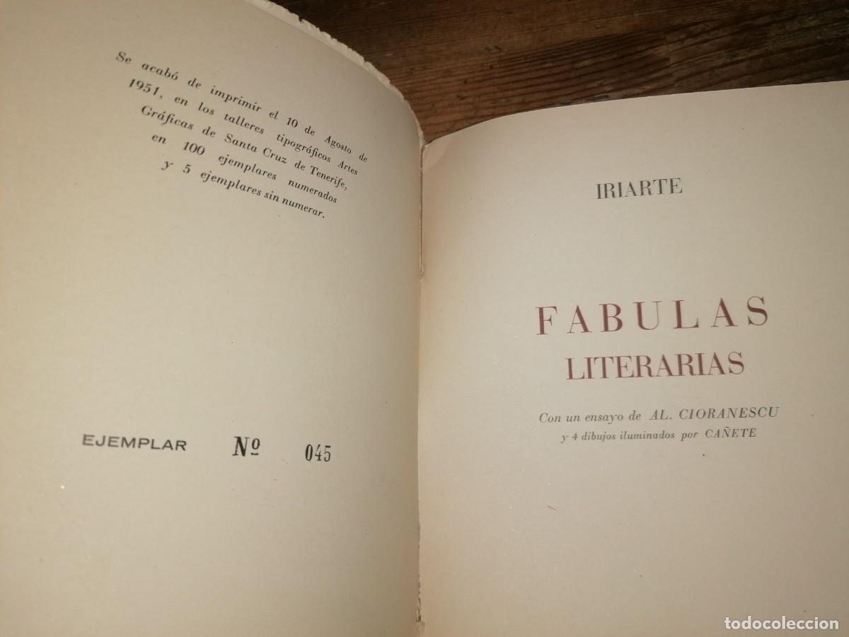 Libros: FABULAS LITERARIAS - Iriarte - Edici&oacute;n limitada - Foto 3