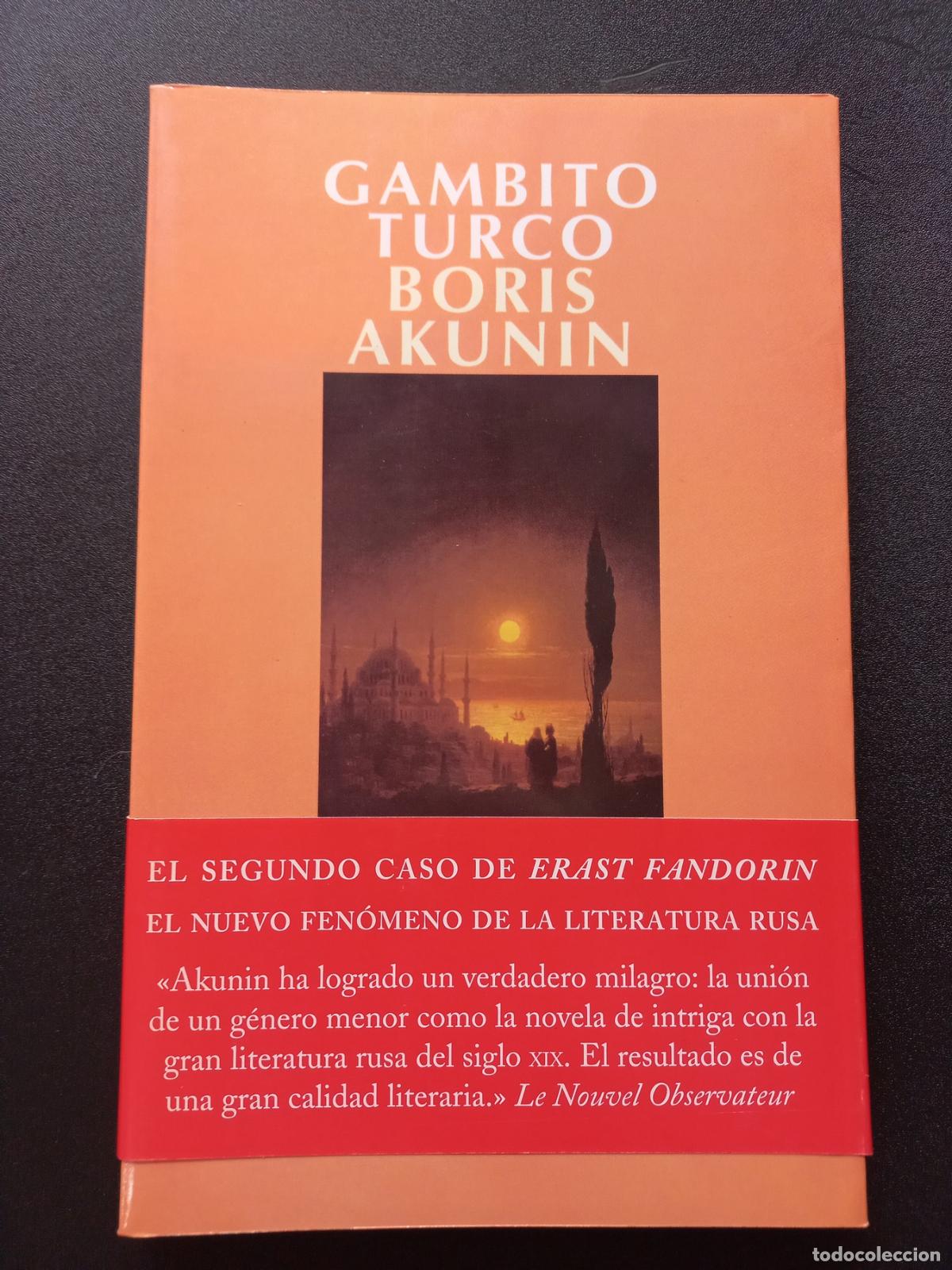 Libros: Boris Akunin - Gambito Turco - Foto 1