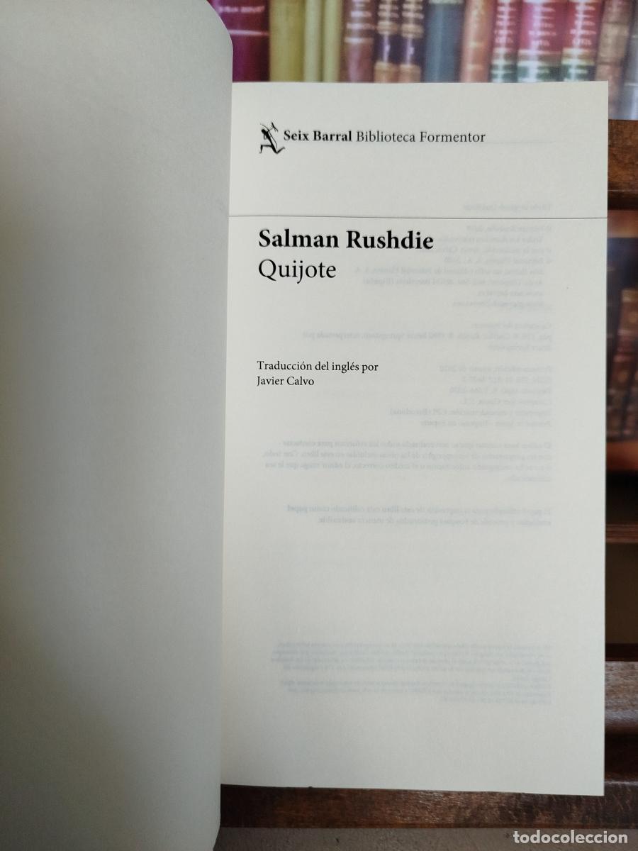 Libros: Quijote - Rushdie, Salman - Foto 4