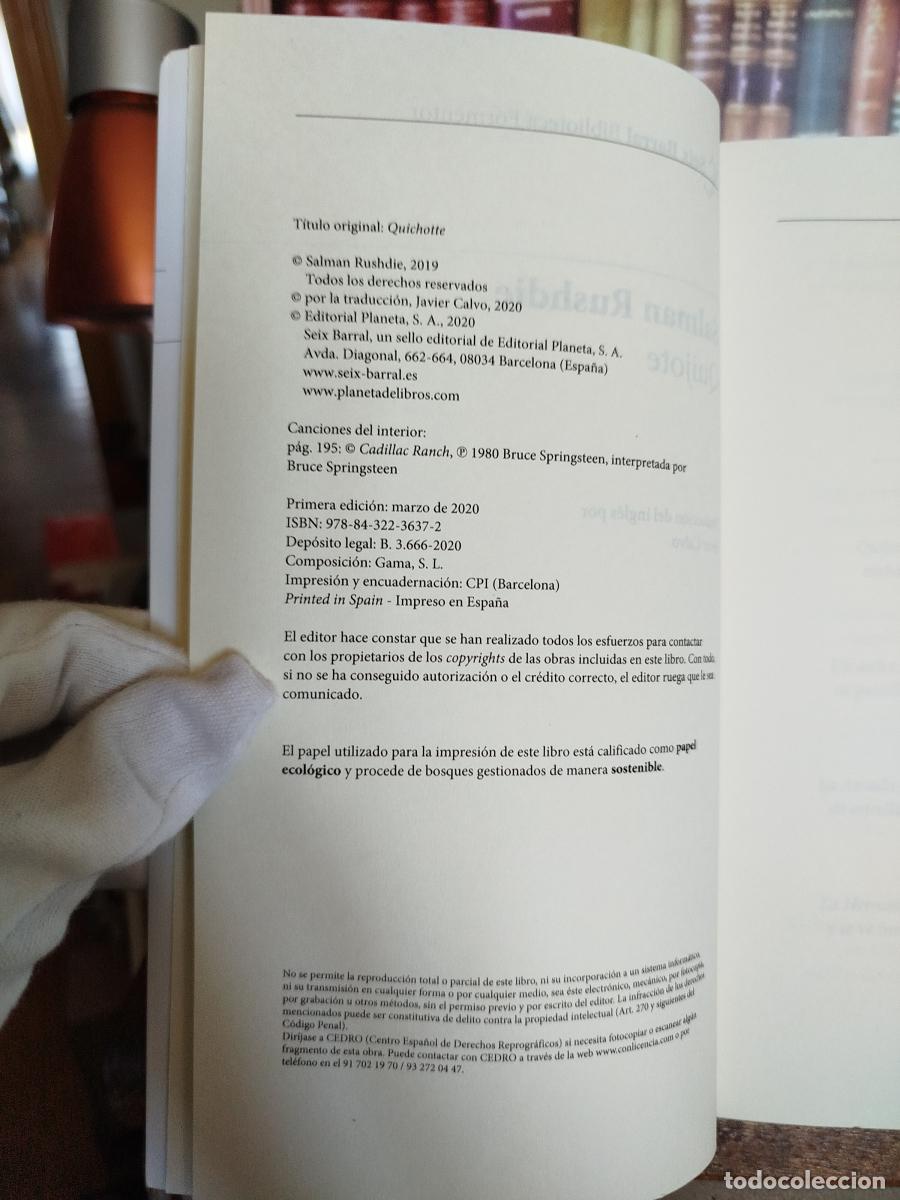 Libros: Quijote - Rushdie, Salman - Foto 5