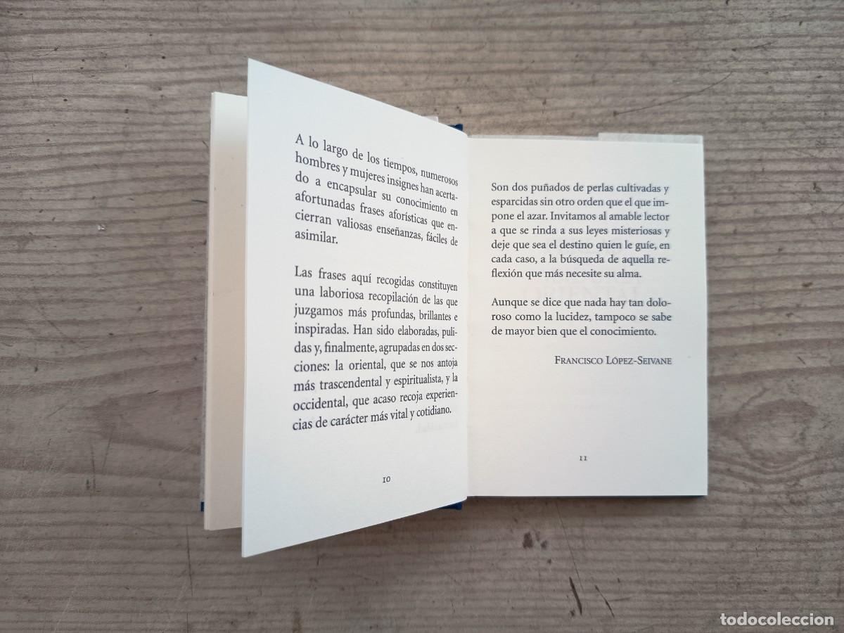 Libros: Perlas De Sabiduria - Francisco Lopez-Seivane - 2008 - Oberon - Foto 4