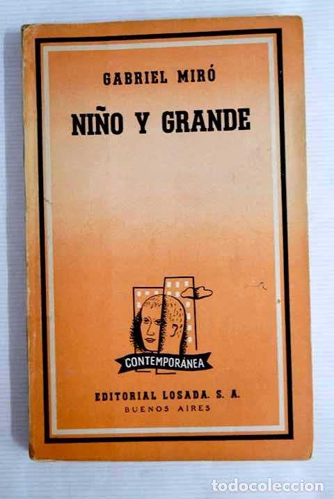 Libros: Ni&ntilde;o y grande: Mir&oacute;, Gabriel.- Mir&oacute;, Gabriel - Foto 1