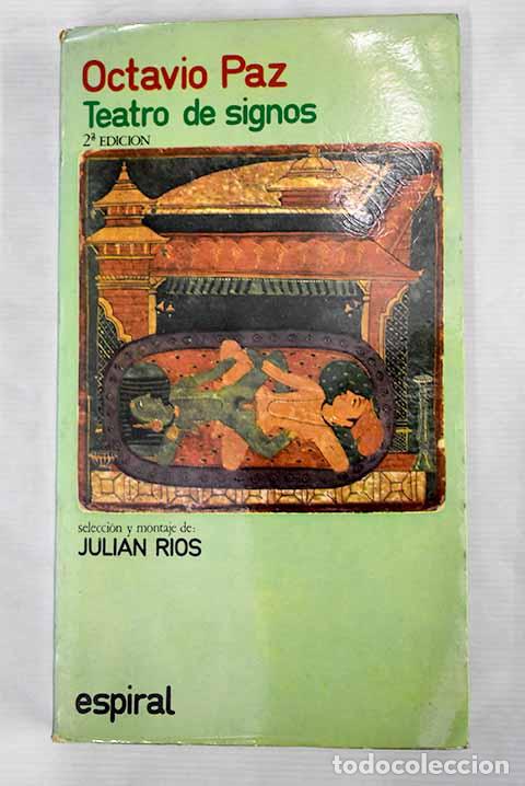 Libros: Teatro de signos, transparencias.- Paz, Octavio - Foto 1