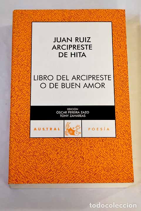 Libros: Libro del arcipreste o De buen amor.- Ruiz, Juan - Foto 1