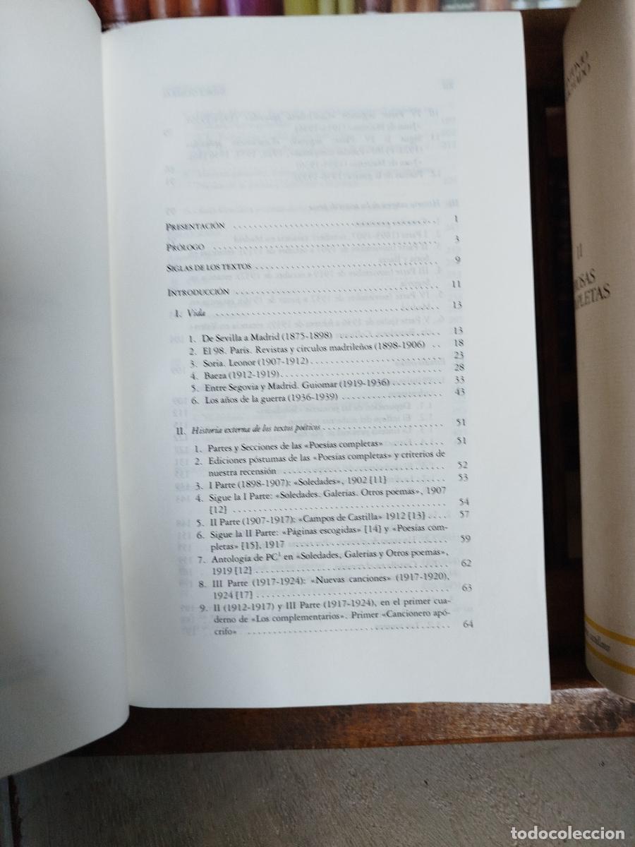Libros: Obra completa (2 Vol.) - Machado, Antonio (1875-1939) - Foto 6