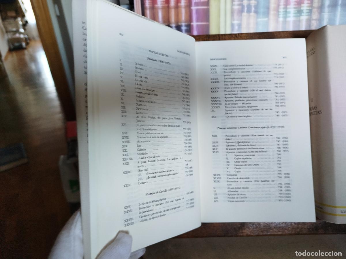 Libros: Obra completa (2 Vol.) - Machado, Antonio (1875-1939) - Foto 11