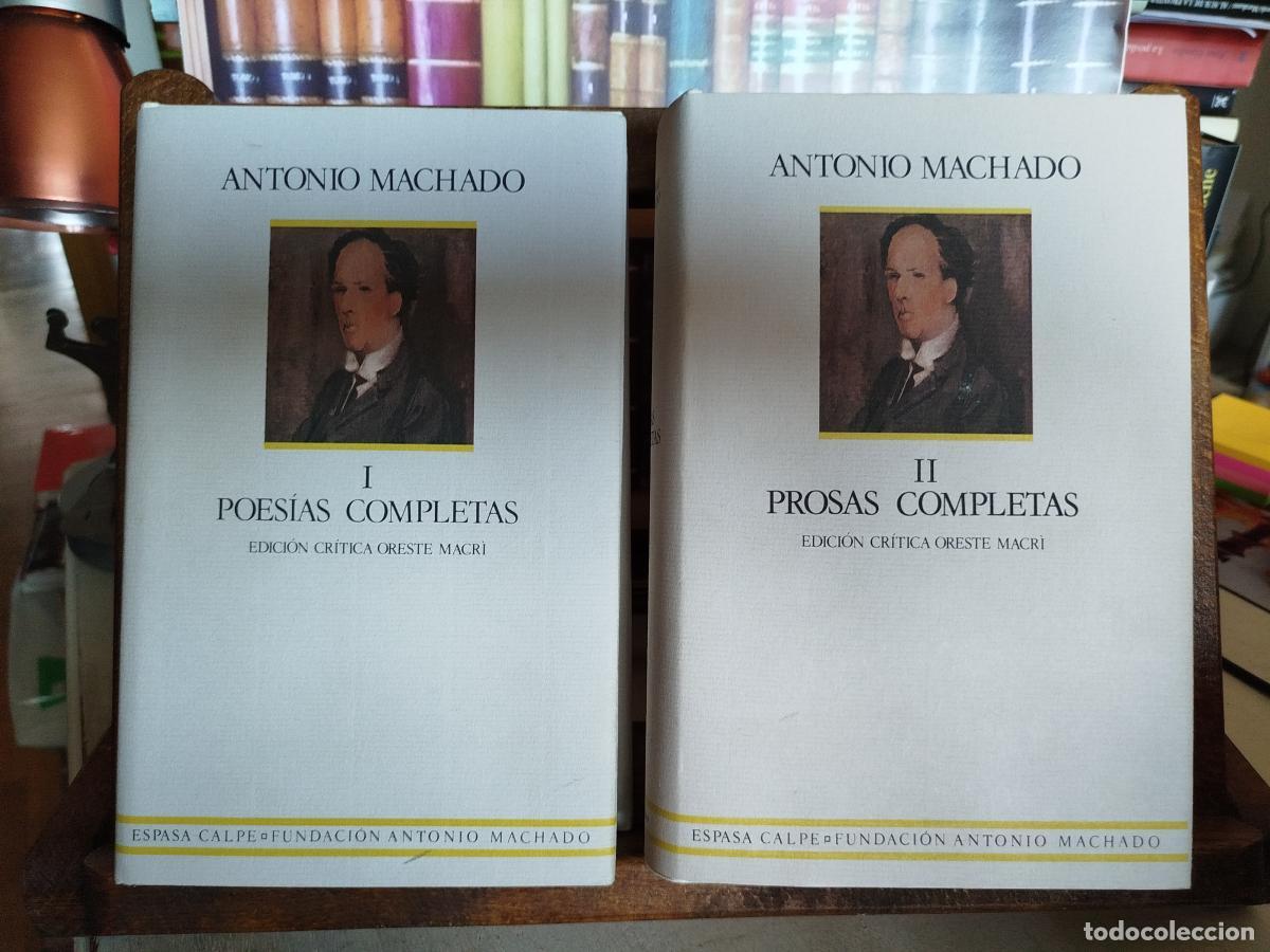 Libros: Obra completa (2 Vol.) - Machado, Antonio (1875-1939) - Foto 1