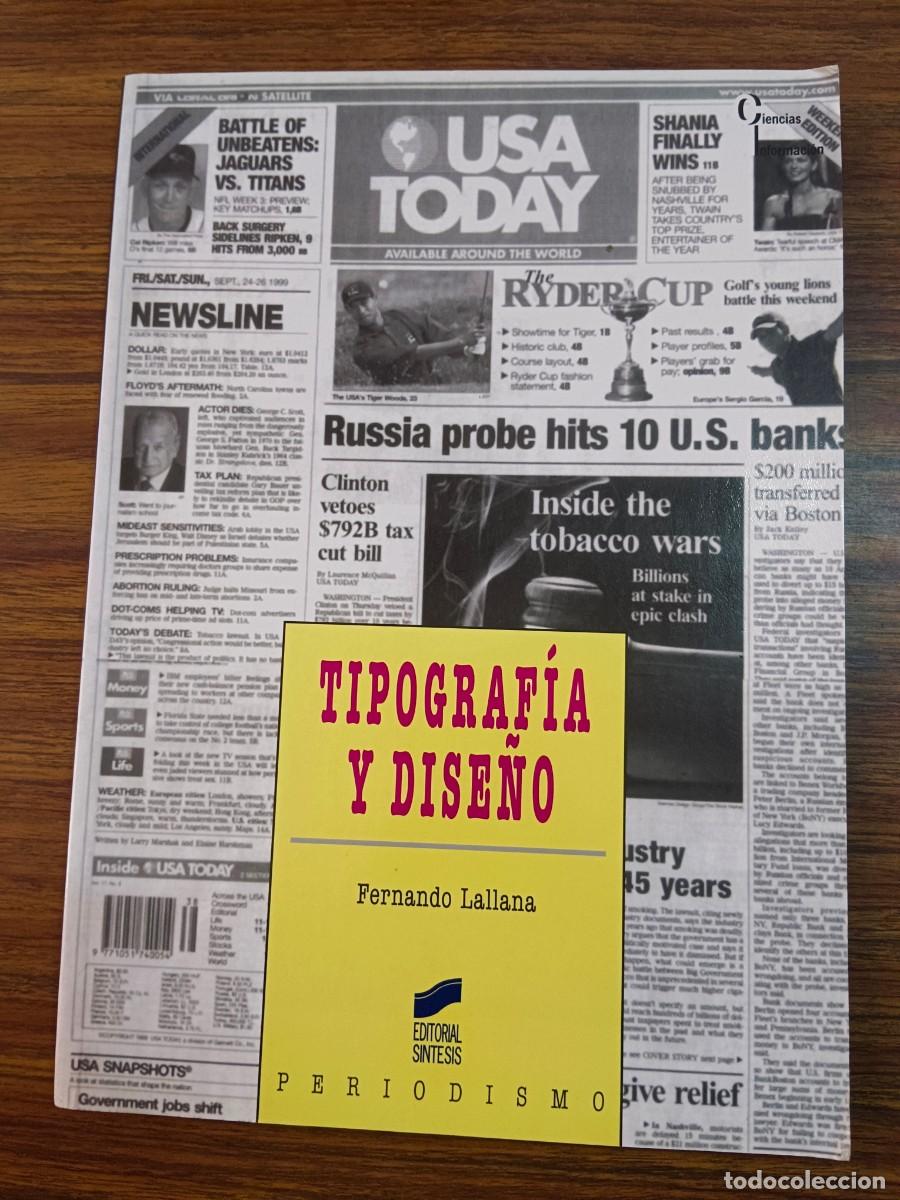 Libros: TIPOGRAFIA Y DISE&Ntilde;O - Fernando Lallana - Foto 1