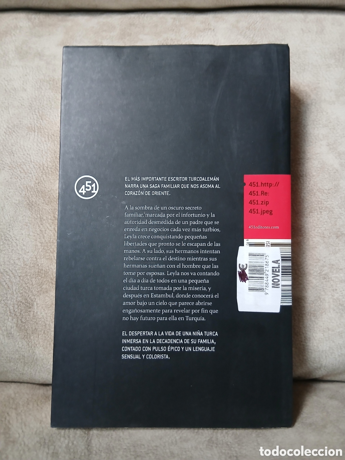 Libros: Libro Leyla -Feridun Zaimoglu- 451 Editores - Foto 2