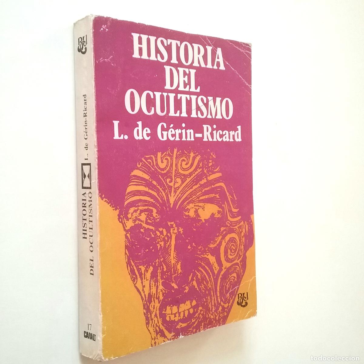 Libros: L. de G&eacute;rin-Ricard - Historia del ocultismo - Foto 1