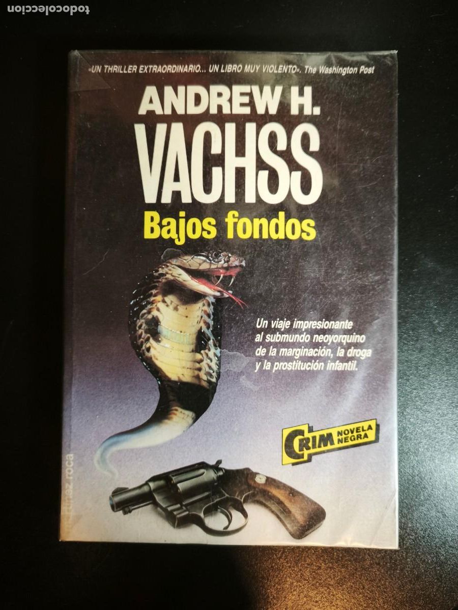 Libros: Bajos fondos - Andrew H. Vachss - Foto 1