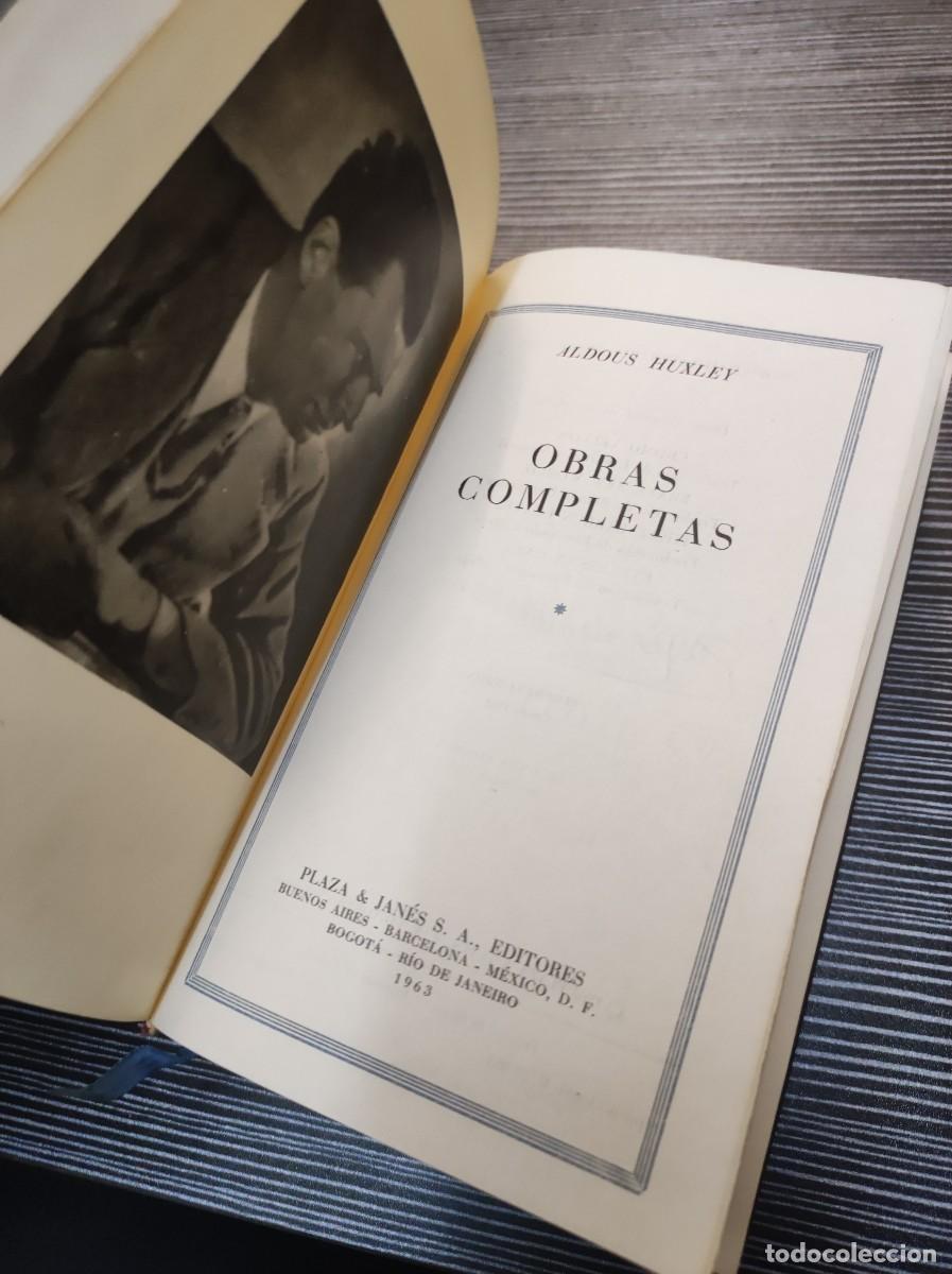 Libros: OBRAS COMPLETAS ALDOUS HUXLEY I - Foto 3