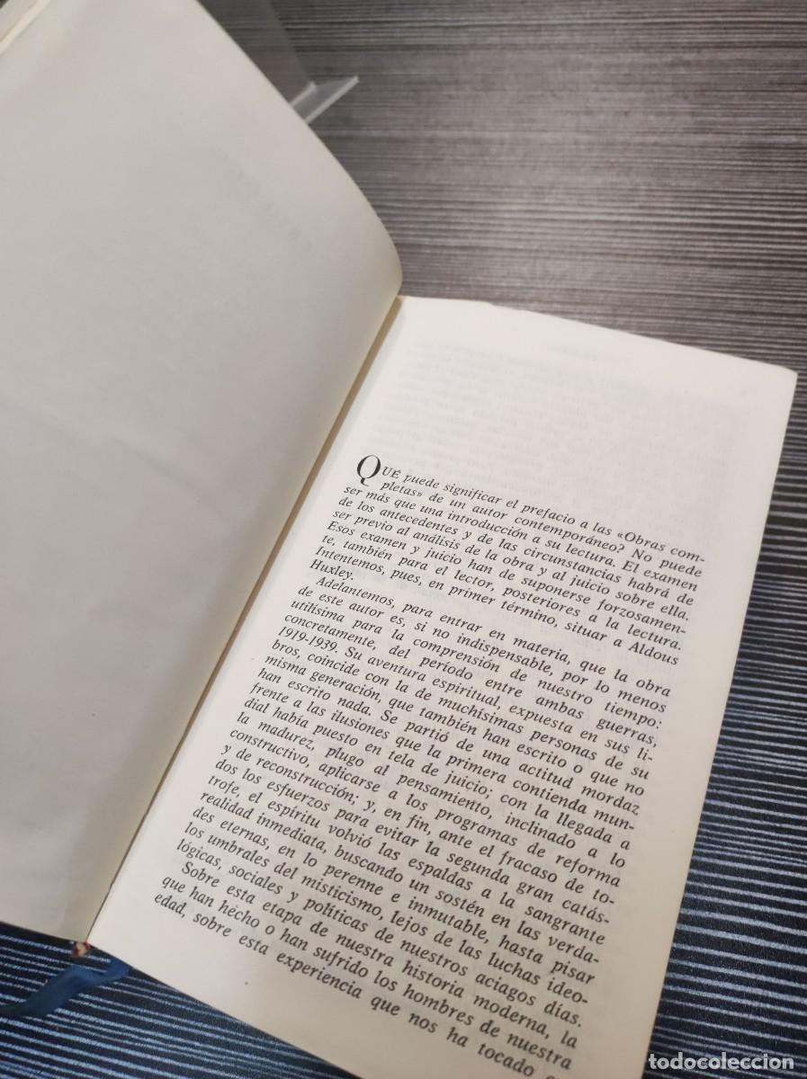 Libros: OBRAS COMPLETAS ALDOUS HUXLEY I - Foto 4