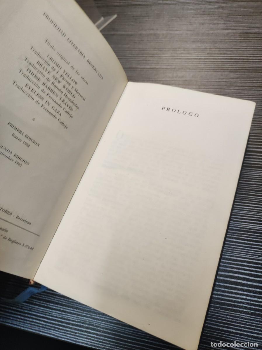 Libros: OBRAS COMPLETAS ALDOUS HUXLEY I - Foto 5