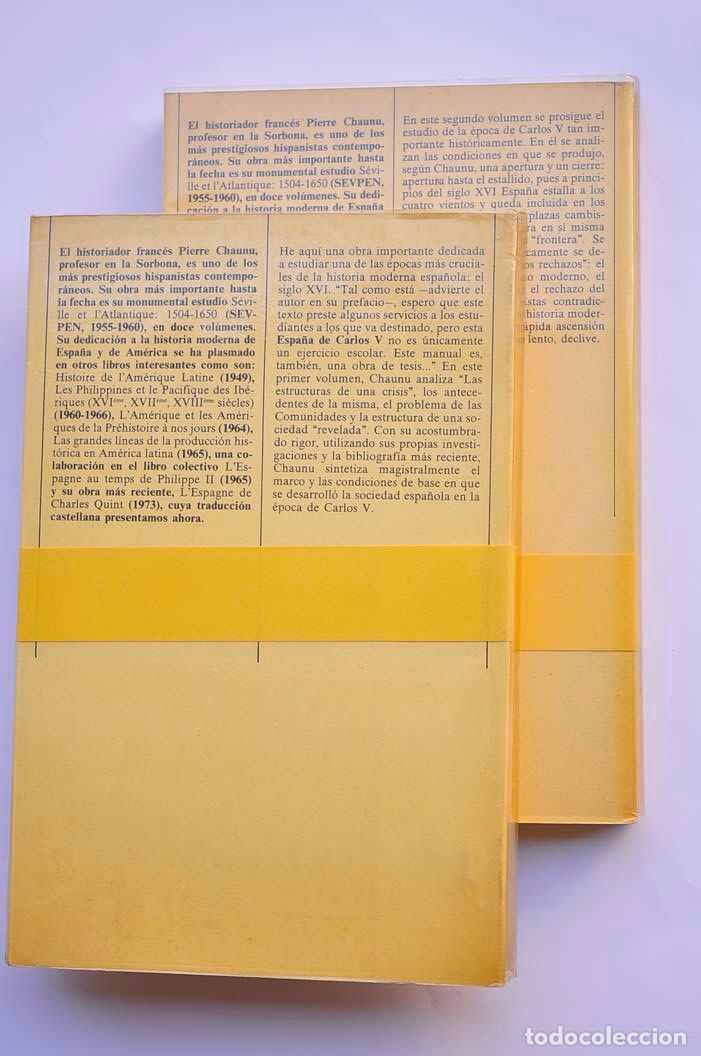 Libros: La Espa&ntilde;a de Carlos V - CHAUNU, Pierre - Foto 7