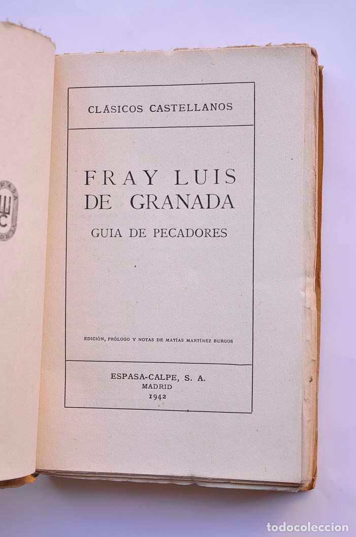 Libros: Gu&iacute;a de pecadores - LUIS DE GRANADA, Fray - Foto 2