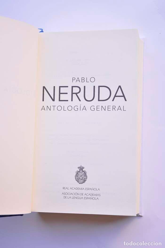 Libros: Pablo Neruda. Antolog&iacute;a general - NERUDA, Pablo - Foto 3