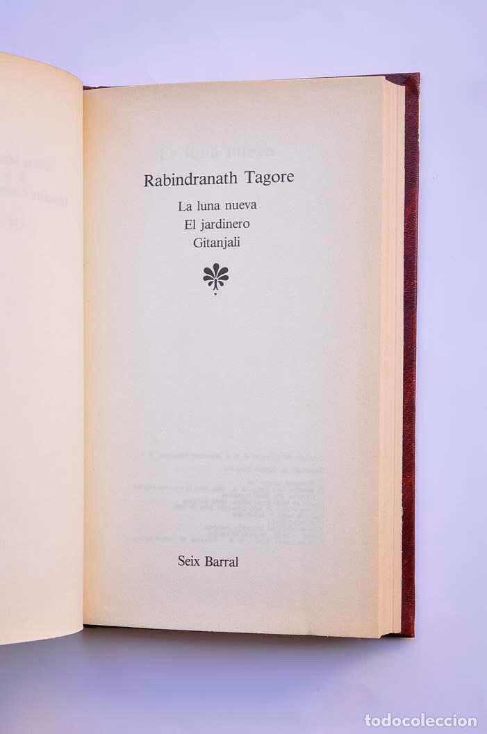 Libros: La luna nueva - El jardinero - Gitanjali - TAGORE, Rabindranath - Foto 2