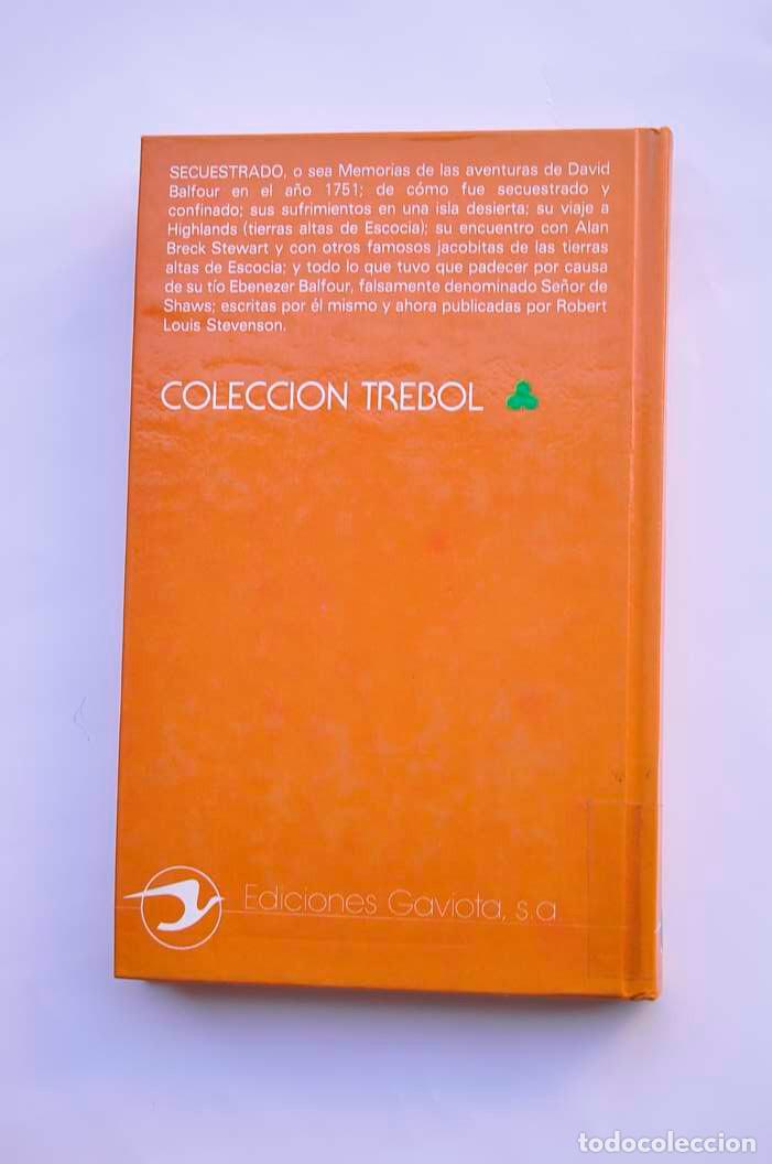 Libros: Secuestrados - STEVENSON, Robert Louis - Foto 4