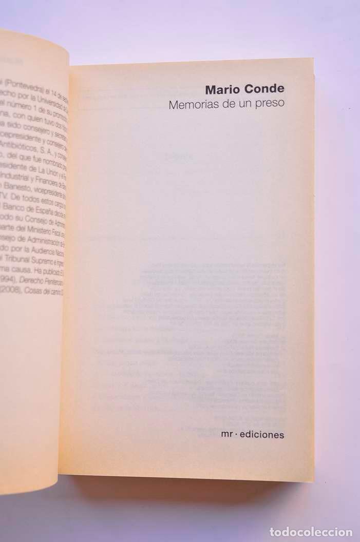 Libros: Memorias de un preso - CONDE, Mario - Foto 2