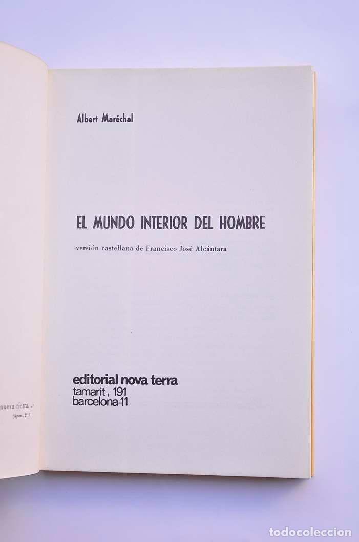 Libros: El mundo interior del hombre - MARECHAL, Albert - Foto 2