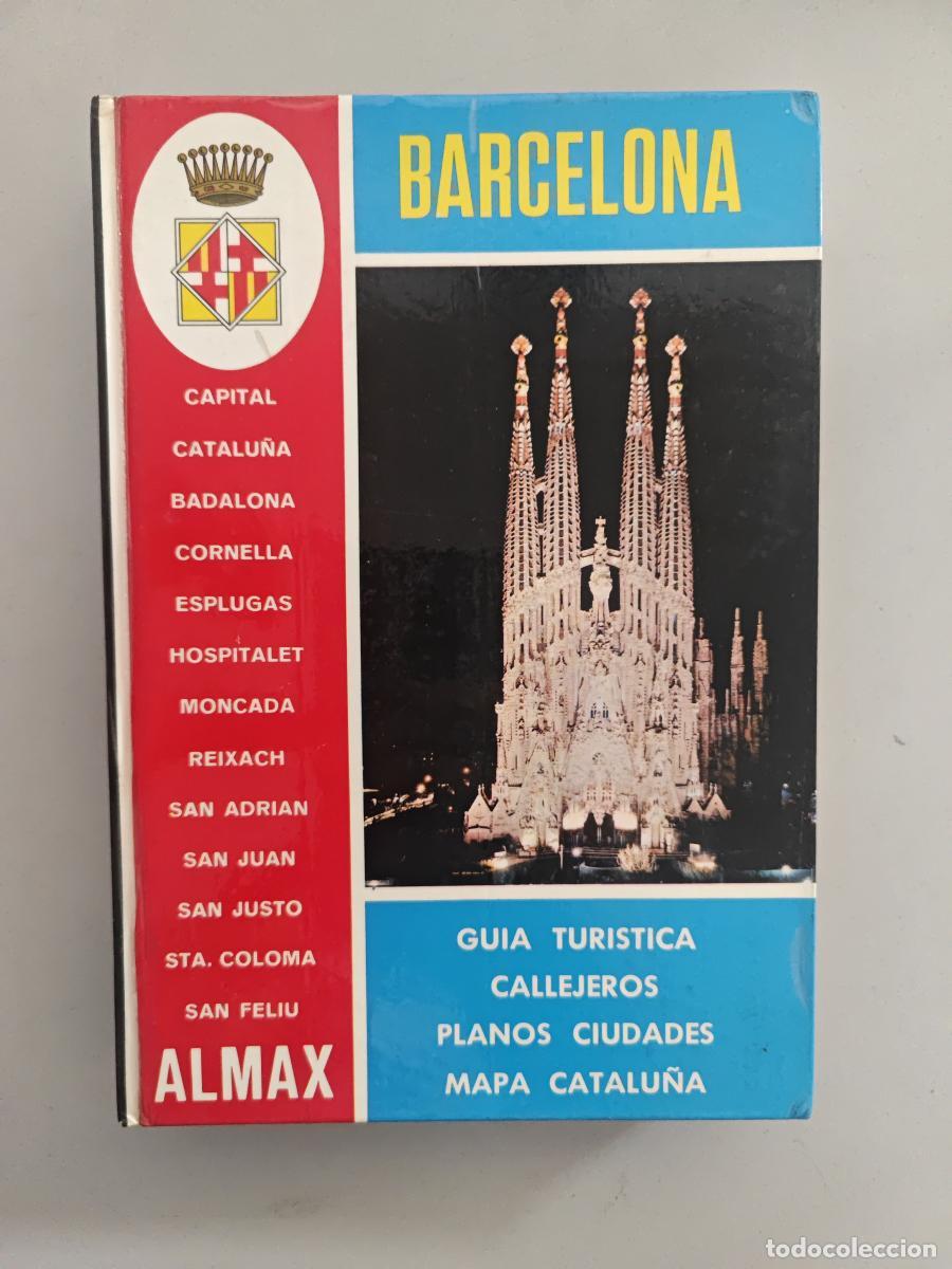 Libros: Barcelona. Gu&iacute;a tur&iacute;stica, callejeros, planos ciudades, mapa Catalu&ntilde;a. - VV.AA. TDK759