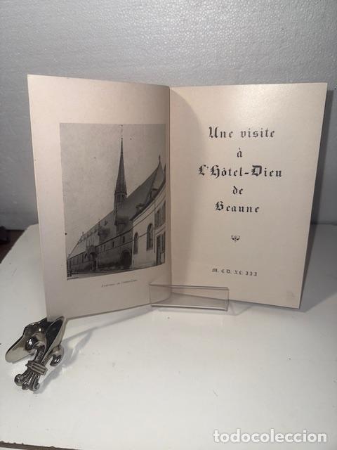 Libros: UNE VISITE A LHOTELDIEU DE BEAUNE - Foto 2