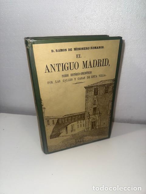 Libros: EL ANTIGUO MADRID - Foto 1