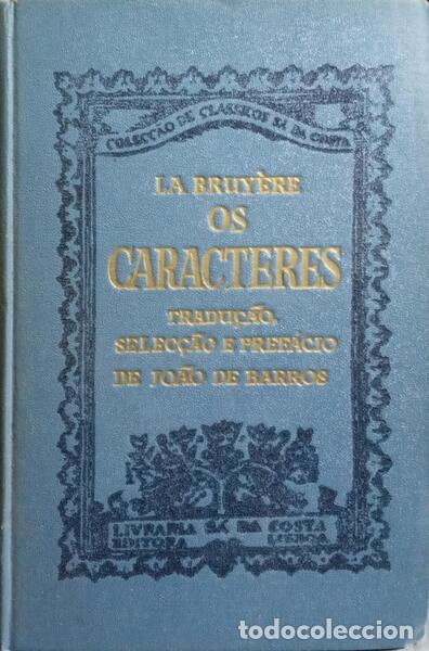 Libros: LA BRUY&Egrave;RE. (Jean de) - OS CARACTERES. - Foto 4