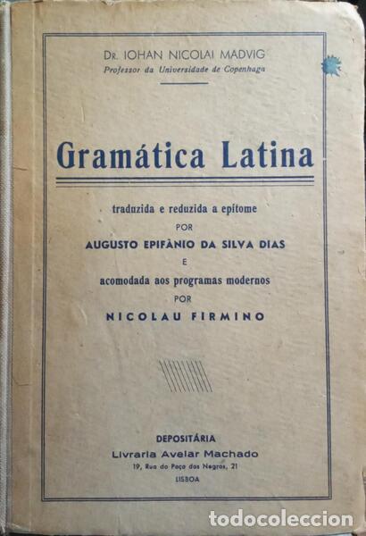 Libros: MADVIG. (Iohan Nicolai) - GRAM&Aacute;TICA LATINA. - Foto 1