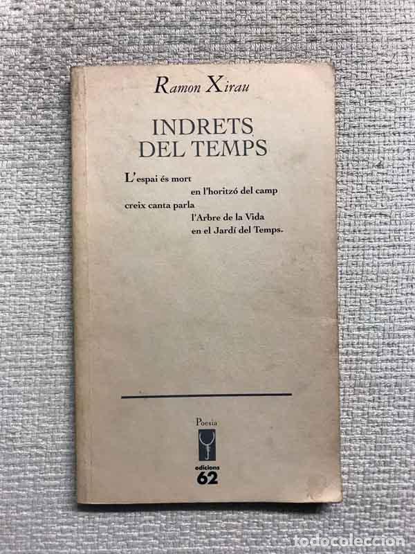 Libros: Indrets del temps - Ramon Xirau - Foto 1
