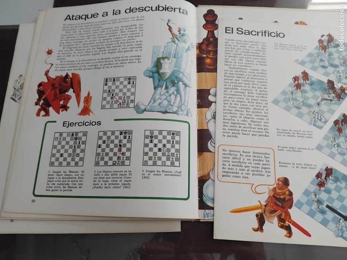 Libros: AJEDREZ PARA NI&Ntilde;OS. TORAY 1979. (P/B5) - Foto 6