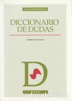 books: Diccionario de dudas - Carmen de Lucas