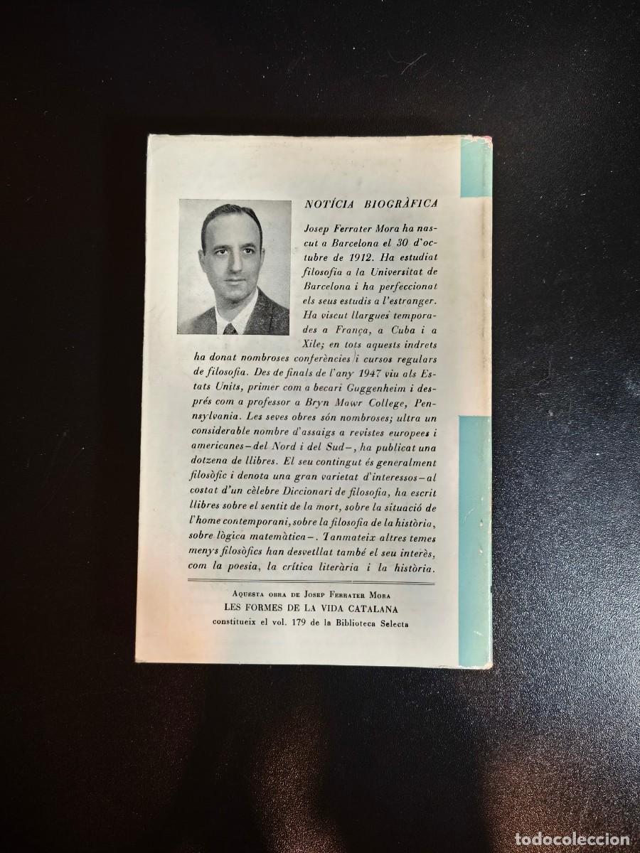 Libros: Les formes de la vida catalana - Joan Ferrater Mora - Foto 2