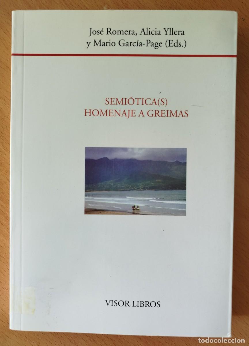 Libros: Semi&oacute;tica(s) : homenaje a Greimas. VISOR LIBROS - Foto 1