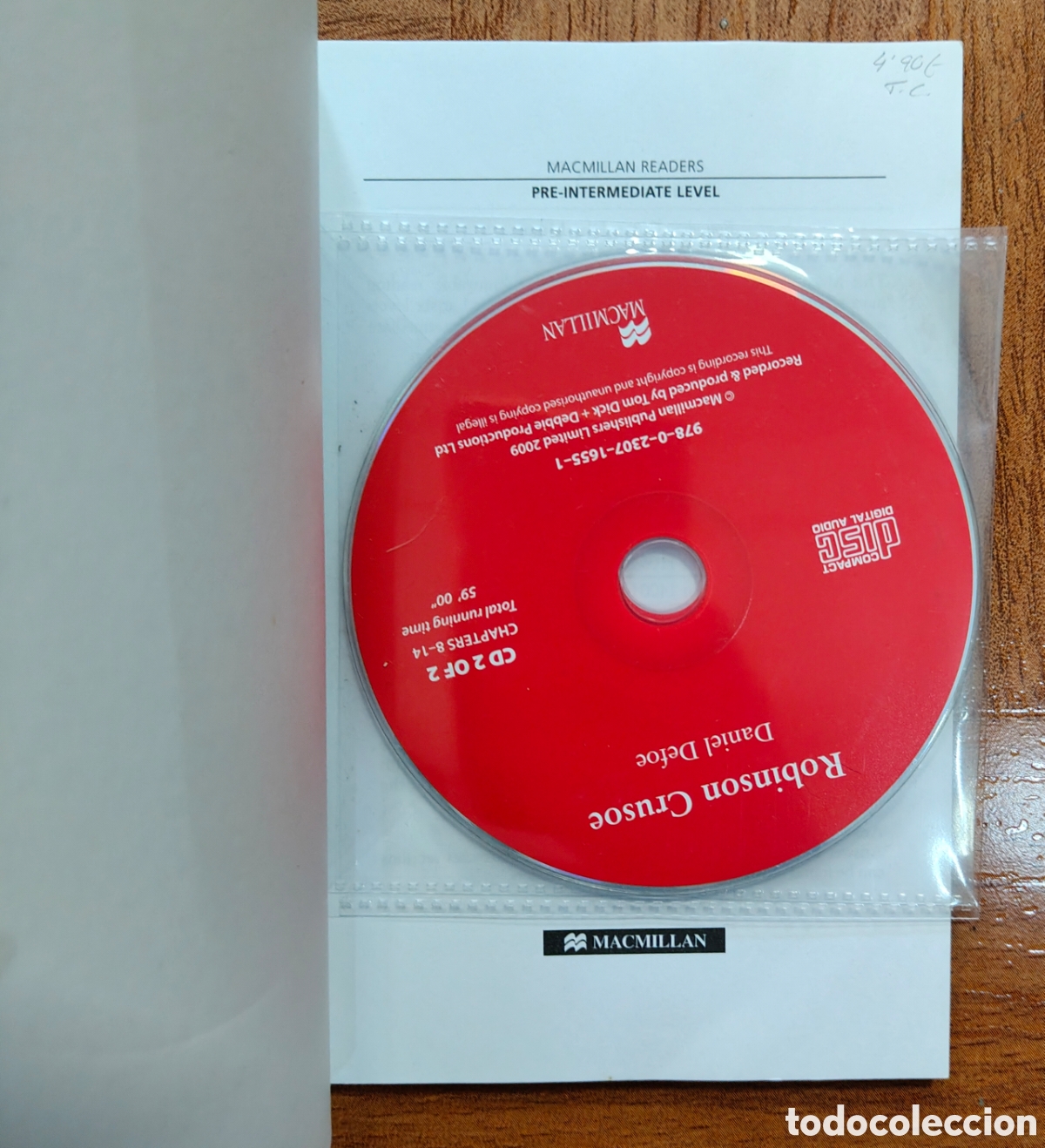 Libros: Robinson Crusoe � Macmillan Readers � Audio CD - Daniel Defoe - Foto 2