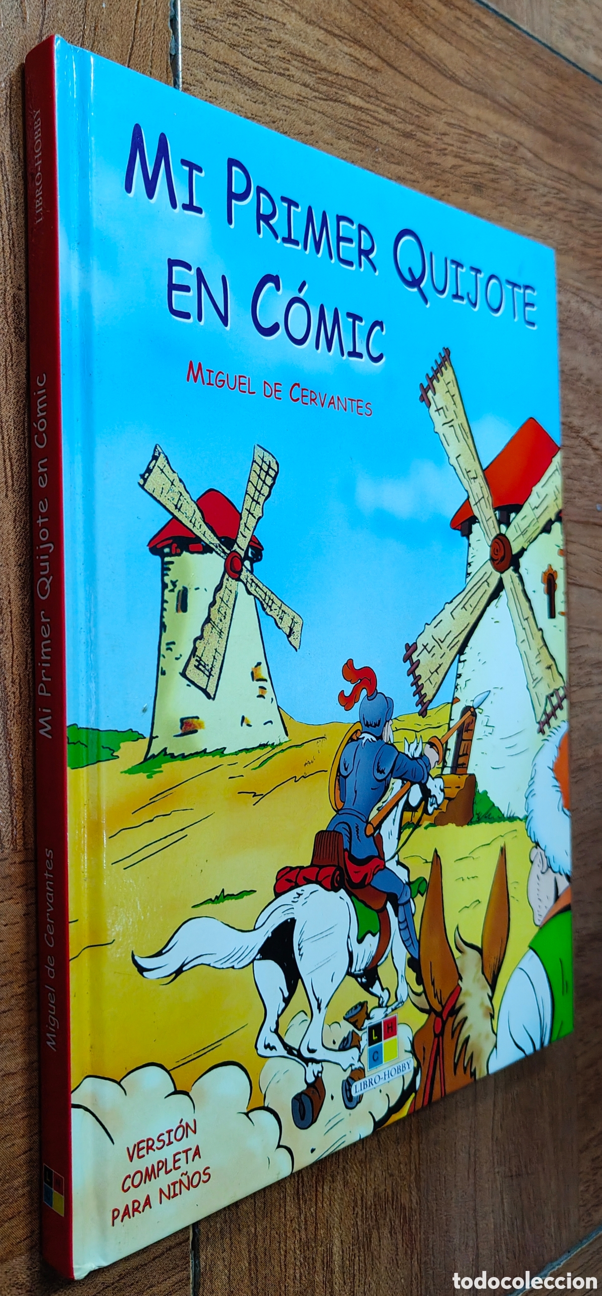 Libros: Mi primer Quijote en C&oacute;mic � Libro Hobby - Miguel de Cervantes - Foto 1