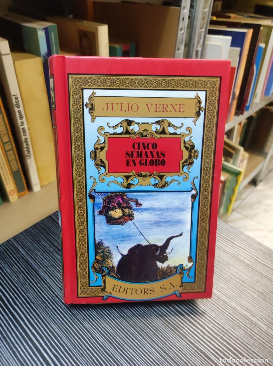 Libros: CINCO SEMANAS EN GLOBO JULIO VERNE - Foto 1