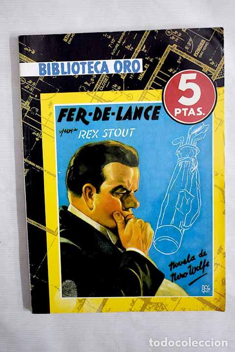 Libros: Fer-de-lance: Stout, Rex.- Stout, Rex - Foto 1