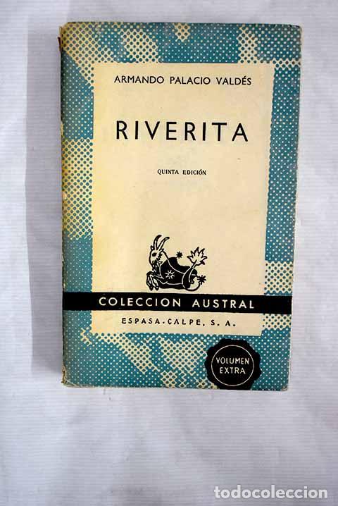 Libros: Riverita: Palacio Vald&eacute;s, Armando.- Palacio Vald&eacute;s, Armando - Foto 1