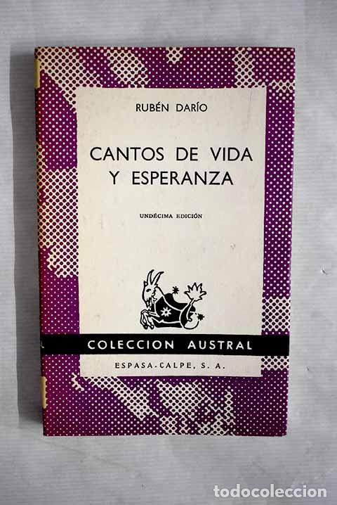 Libros: Cantos de vida y esperanza.- Dar&iacute;o, Rub&eacute;n - Foto 1