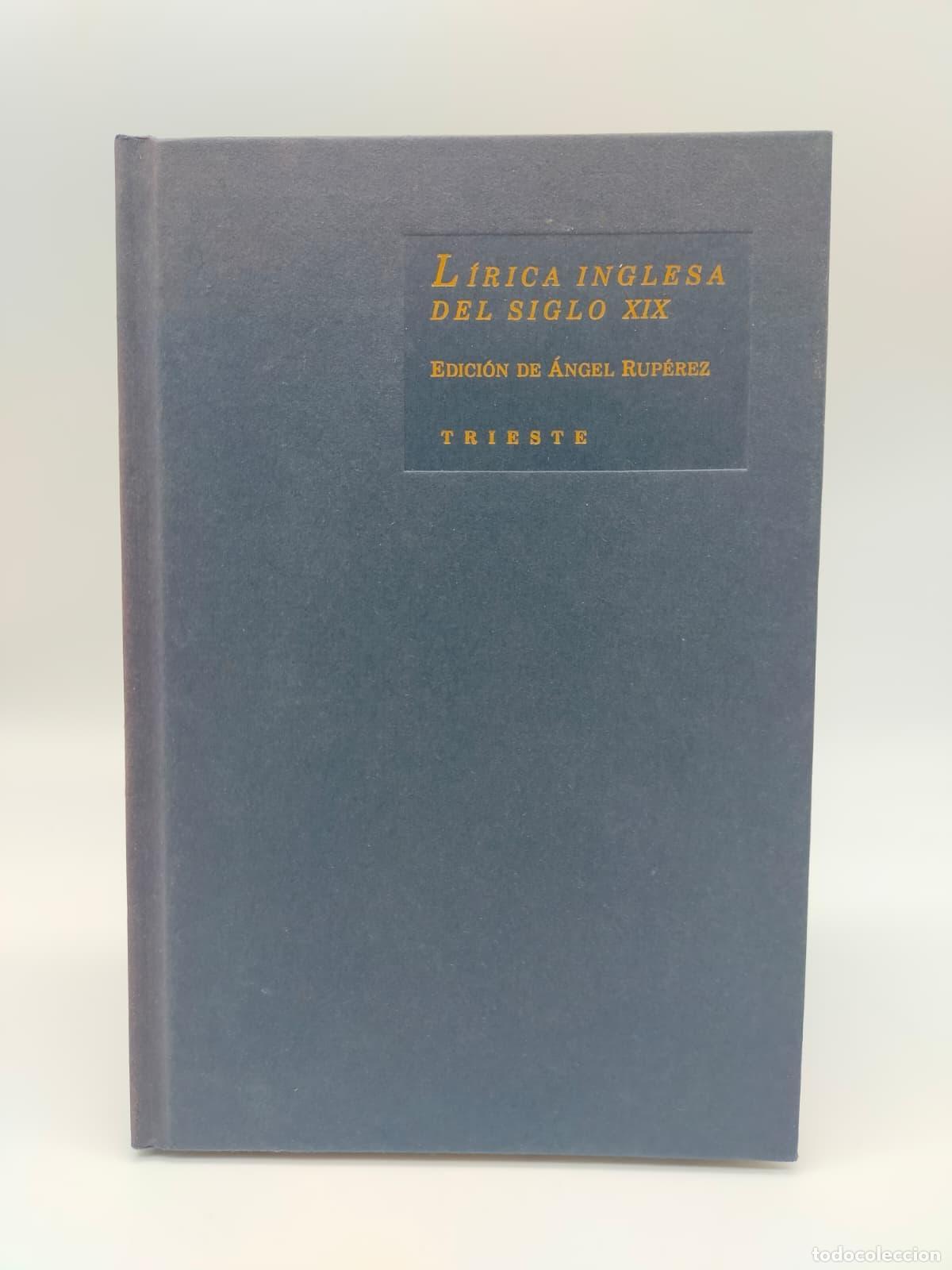 Libros: VVAA. - L&iacute;rica inglesa del Siglo XIX. - Foto 1