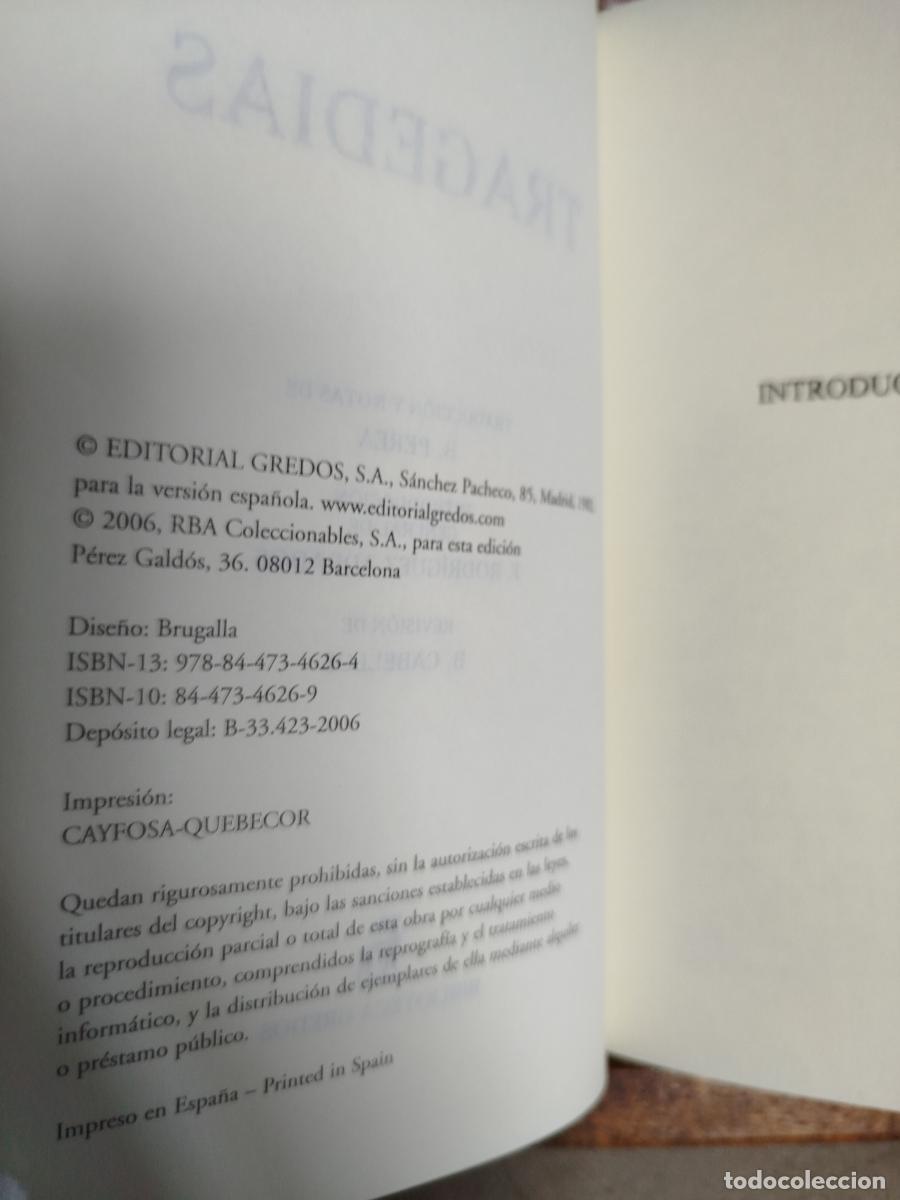 Libros: Tragedias (Biblioteca Gredos) - Esquilo - Foto 4