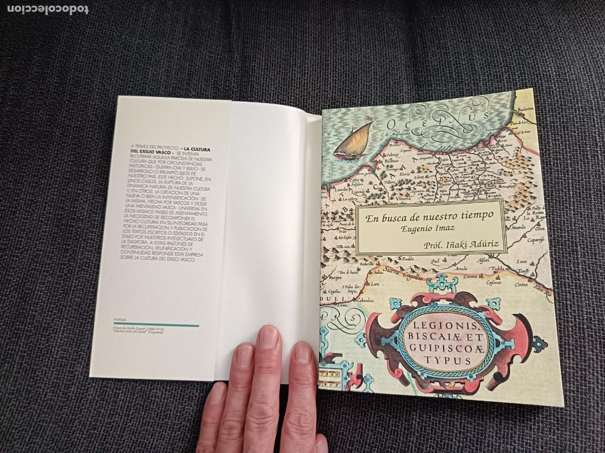 Libros: Libro En busca de nuestro tiempo. Eugenio Imaz. 1a edici&oacute;n 1992. - Foto 3