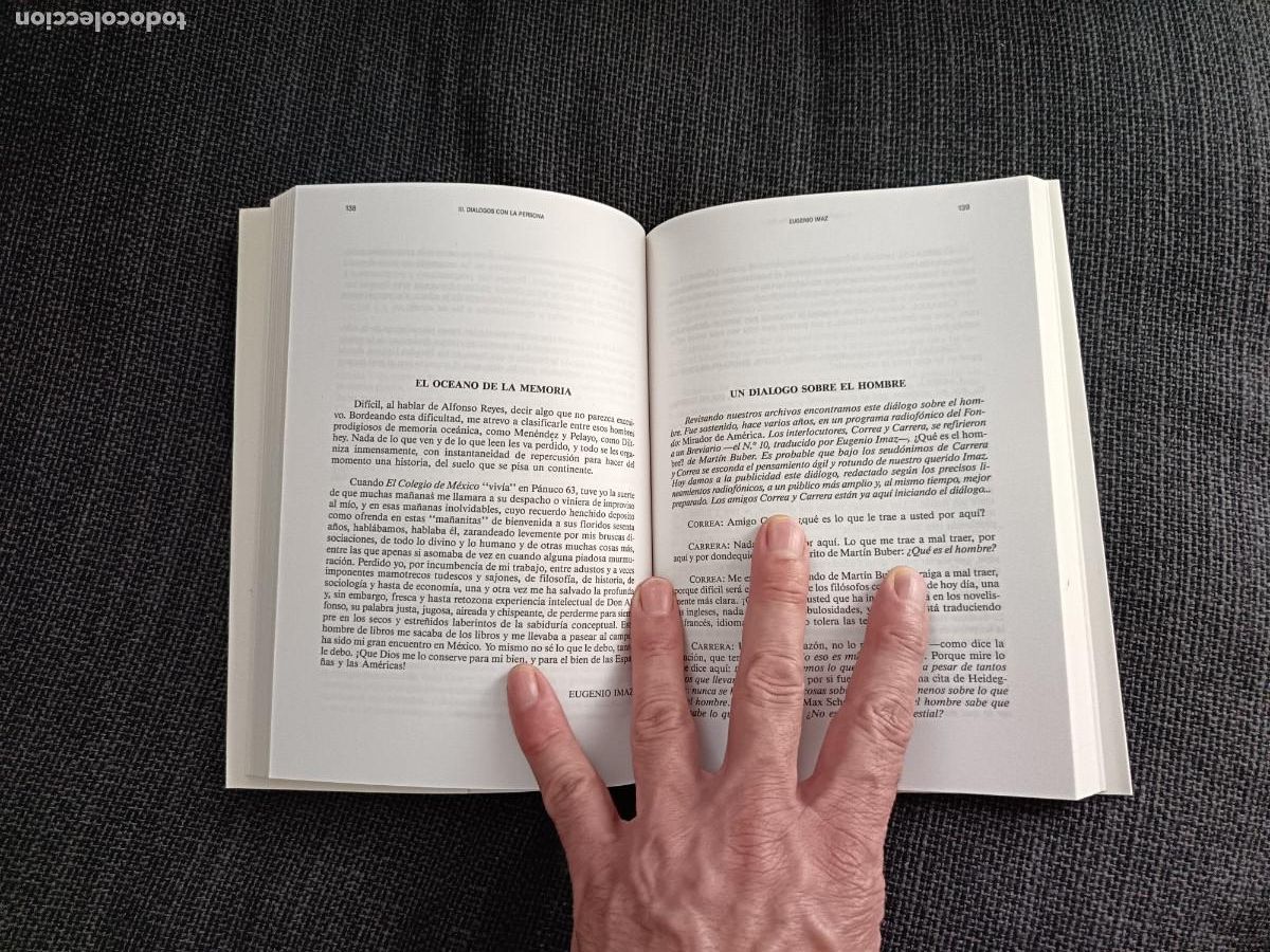 Libros: Libro En busca de nuestro tiempo. Eugenio Imaz. 1a edici&oacute;n 1992. - Foto 11