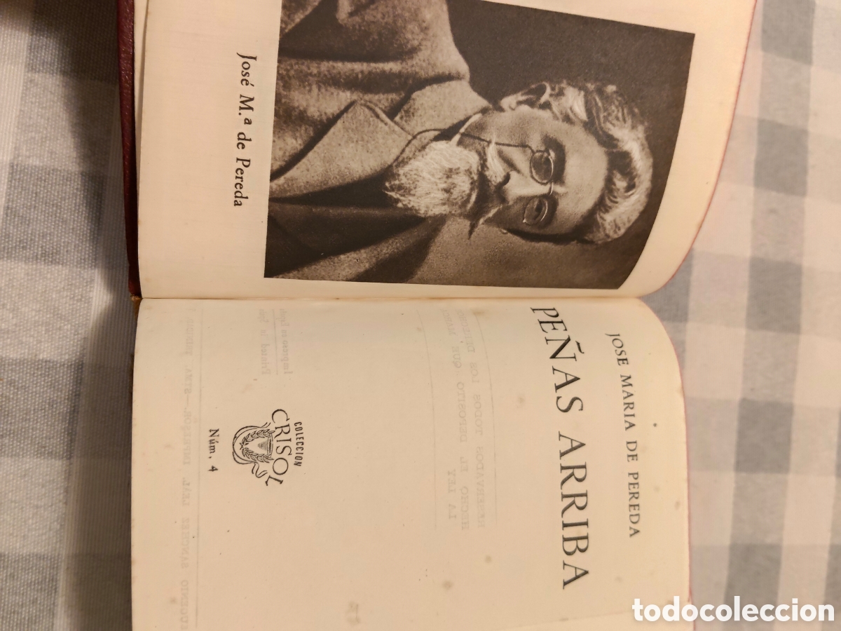 Libros: Crisol PE&Ntilde;AS ARRIBA Jose Mar&iacute;a de Pereda - Foto 4