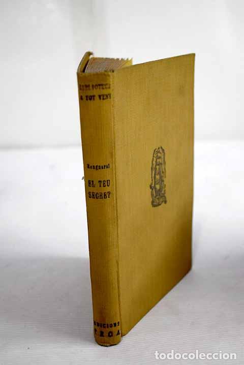 Libros: El teu secret: Benguerel, Xavier.- Benguerel, Xavier - Foto 1
