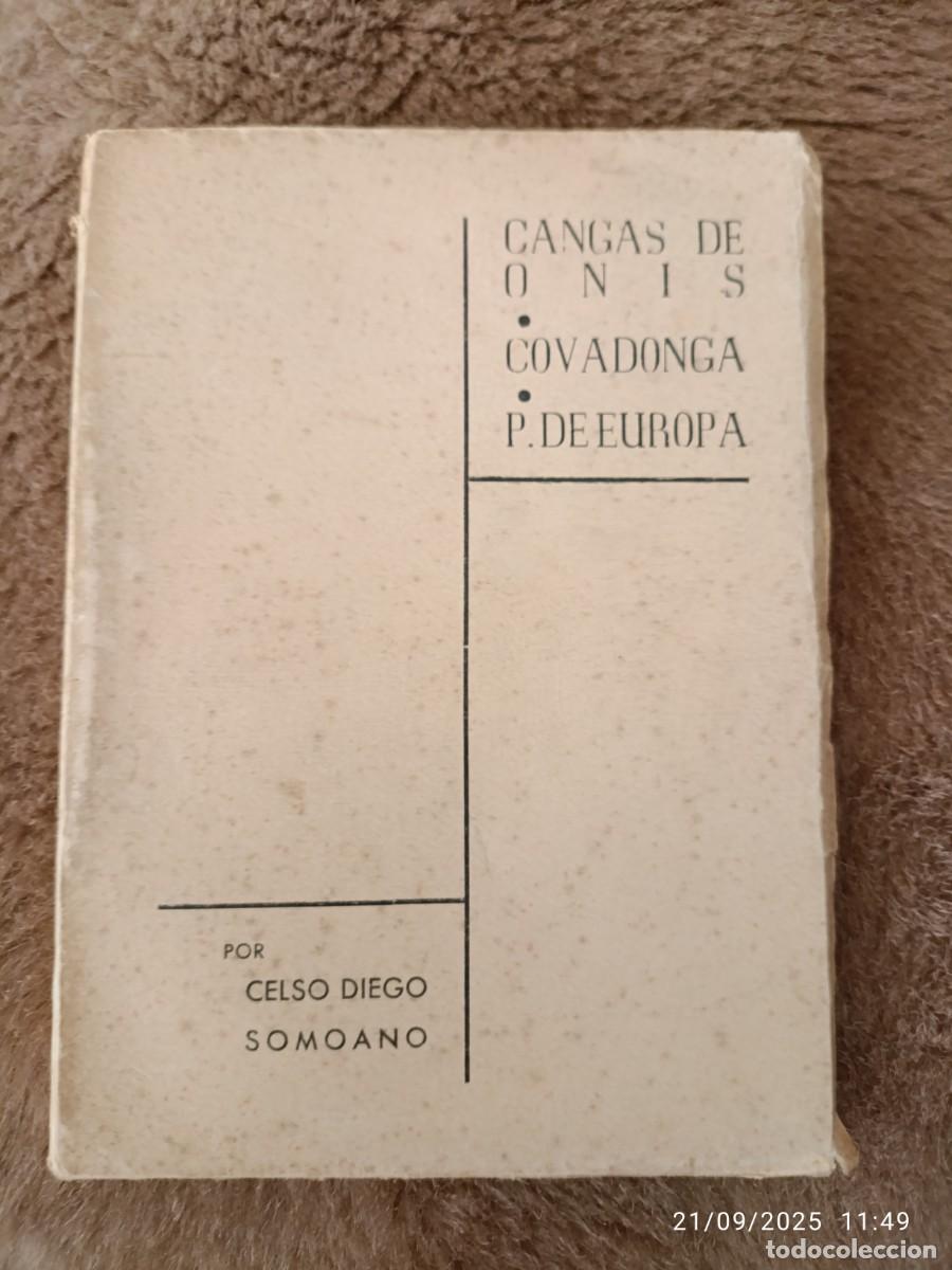 Libros: Cangas de On&iacute;s. Covadonga. Picos de Europa - Foto 1