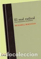 Libros: EL MAL RADICAL - BERSTEIN,RICHARD