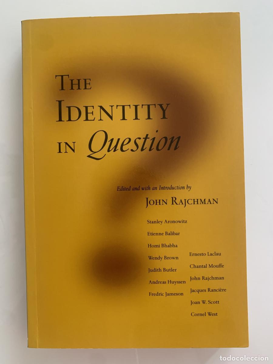 Libros: THE IDENTITY IN QUESTION - John Rajchman - Foto 1